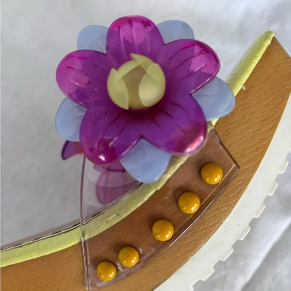 Betsey Johnson Floryn Open Toe Sandals Size 10 – Worn Once - near new - Picture 15 of 15